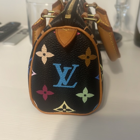 Louis Vuitton Multicolor Noir mini speedy - Picture 14 of 16